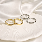 Minimalist 18K Gold Plated Small Hoop Earrings E133
