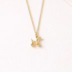 Camilie Balloon Puppy Dog Charm Necklace