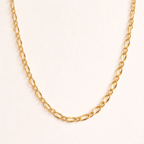 Caroline Gold Dainty Rolo Chain Layering Necklace