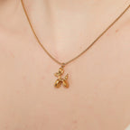 Camilie Balloon Puppy Dog Charm Necklace