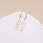 Freshwater Pearl Long Dangle Earrings E160