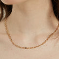 Caroline Gold Dainty Rolo Chain Layering Necklace